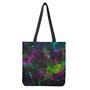 Abstract Dark Galaxy Space Print Tote Bag