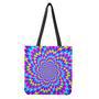 Abstract Dizzy Moving Optical Illusion Tote Bag