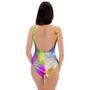 Abstract Tie Dye One Piece Swimsuite