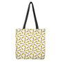 Acoustic Guitar Pattern Print Tote Bag