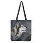 Alaskan Malamute Painting Print Tote Bag