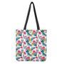 Aloha Hawaii Floral Pattern Print Tote Bag