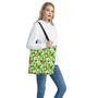 Aloha Hawaiian Pineapple Pattern Print Tote Bag