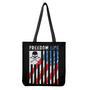 American Flag Freedom Life Print Tote Bag