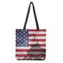 American Flag War Memorial Print Tote Bag