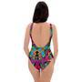 Animal Hippie Psychedelic One Piece Swimsuite