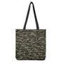 Army Camouflage Knitted Pattern Print Tote Bag