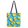 Avocado Cut In Half Print Tote Bag