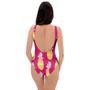 Aztec Hawaiian Pineapple Print One Piece Swimsuite