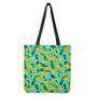 Banana Leaf Pattern Print Tote Bag