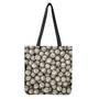 Baseballs Print Tote Bag