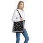 Black And White Bandana Print Tote Bag