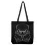 Black And White Eagle Print Tote Bag