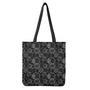 Black And White Mystic Witch Print Tote Bag