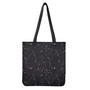 Black And White Zodiac Stars Print Tote Bag