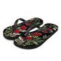 Black Japanese-Inspired Flip-Flops.