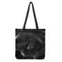 Black Snake Print Tote Bag