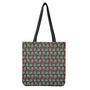 Bloody Zombie Pattern Print Tote Bag