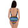 Blue Baja Serape One Piece Swimsuite