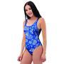 Blue Bandana One Piece Swimsuite