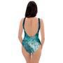 Blue Galaxy Space One Piece Swimsuite