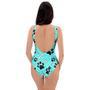 Blue Paw One Piece Swimsuite