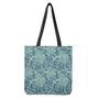 Blue Sky Paisley Bohemian Pattern Print Tote Bag