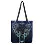 Bohemian Spiritual Deer Print Tote Bag