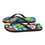 Boho Flower Print Flip-Flops