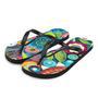 Boho Flower Print Flip-Flops