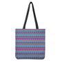 Boho Indian Lotus Pattern Print Tote Bag