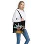 Bowling Strike Print Tote Bag