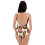 Brown Mama Bear One Piece Swimsuite