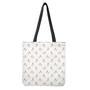 Cartoon Bull Terrier Pattern Print Tote Bag