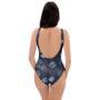 Cartoon Galaxy Space One Piece Swimsuite