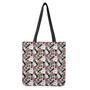 Casino Card And Chip Pattern Print Tote Bag