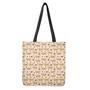 Cat And Yarn Ball Pattern Print Tote Bag