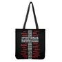 Christian Cross Religious Words Print Tote Bag