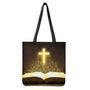 Christian Holy Bible Print Tote Bag