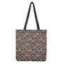 Christmas Berry And Candy Pattern Print Tote Bag