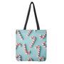 Christmas Candy Candies Pattern Print Tote Bag