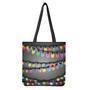 Christmas Holiday Lights Print Tote Bag