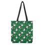 Christmas Llama Pattern Print Tote Bag