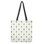 Christmas Tree And Star Pattern Print Tote Bag