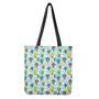 Colorful Air Balloon Pattern Print Tote Bag