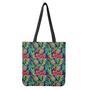 Colorful Aloha Pineapple Pattern Print Tote Bag