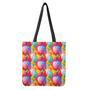 Colorful Balloon Pattern Print Tote Bag