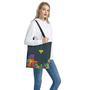 Colorful Block Puzzle Video Game Print Tote Bag