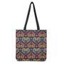 Colorful Boho Paisley Pattern Print Tote Bag