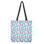 Colorful Butterfly Pattern Print Tote Bag